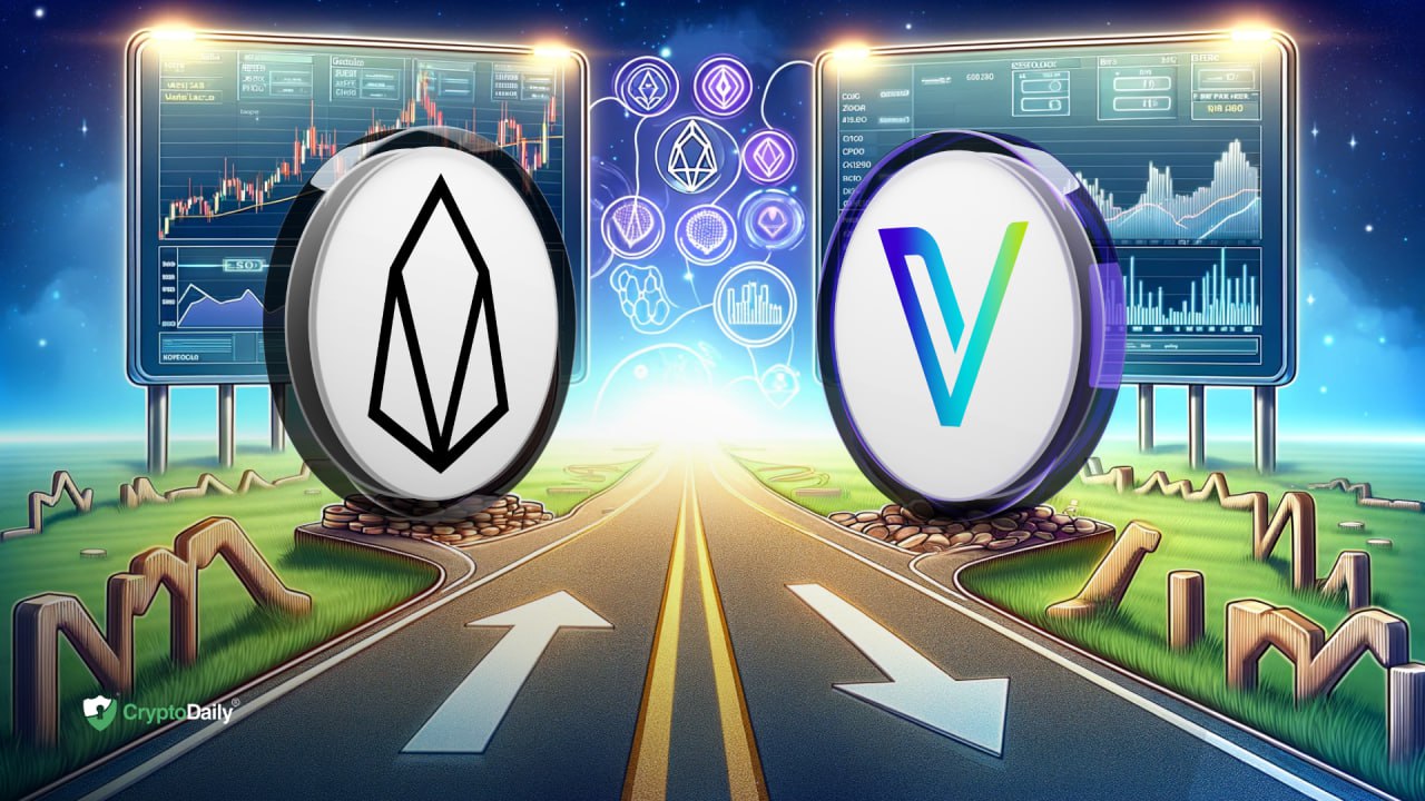 Vechain Vet And Eos Eos Split Paths But One Signals Major Altcoin Trends Crypto Daily